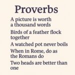 Proverbs