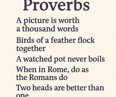 Proverbs