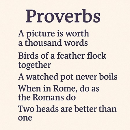 Proverbs