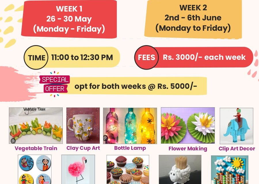 Art & Craft Summer Workshop